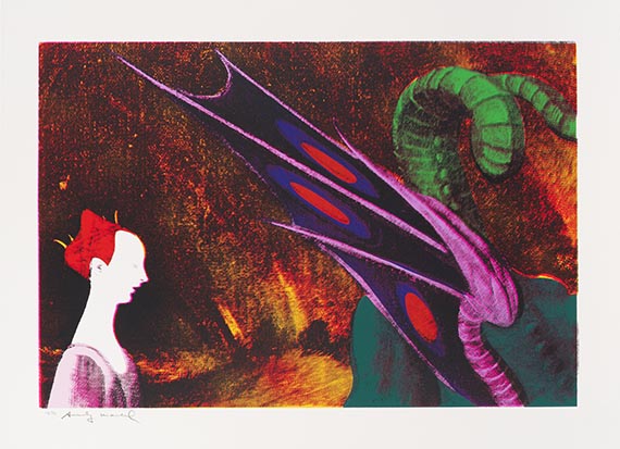 Andy Warhol - Details of Renaissance Paintings (Paolo Uccello, St. George and the Dragon, 1460) - Autre image
