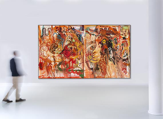 Jonathan Meese - Politikkätzchen "Pfötchen hoch" (zweiteilig) - Autre image