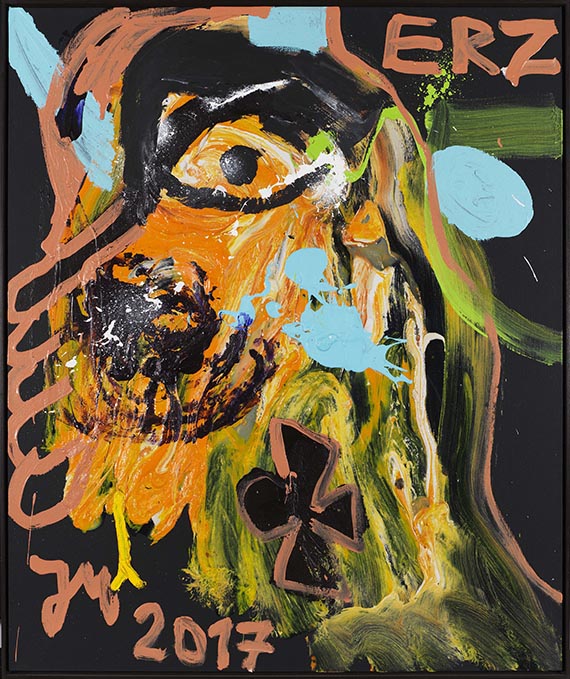 Jonathan Meese - SEHR BITTER - Image du cadre