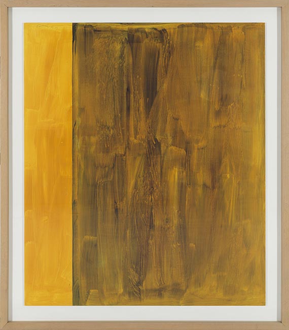 Günther Förg - Ohne Titel - Image du cadre