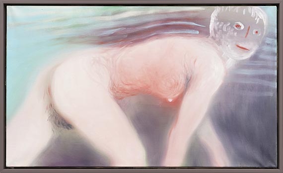Miriam Cahn - Muttertier/gehen - Image du cadre