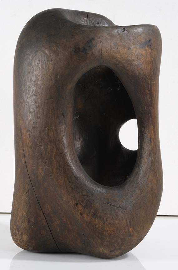 Hans Steinbrenner - Weibliche Büste - Verso