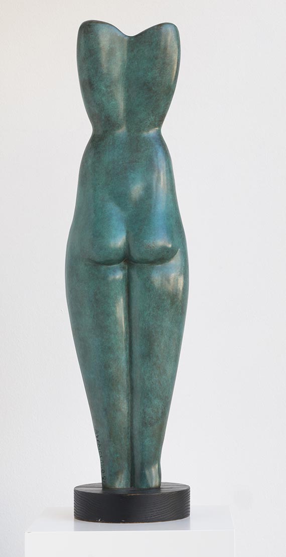 Alexander Archipenko - Symmetrischer Torso - Verso