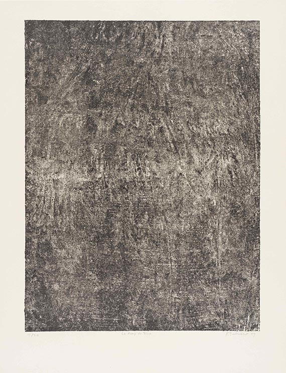 Jean Dubuffet - Le drap de terre