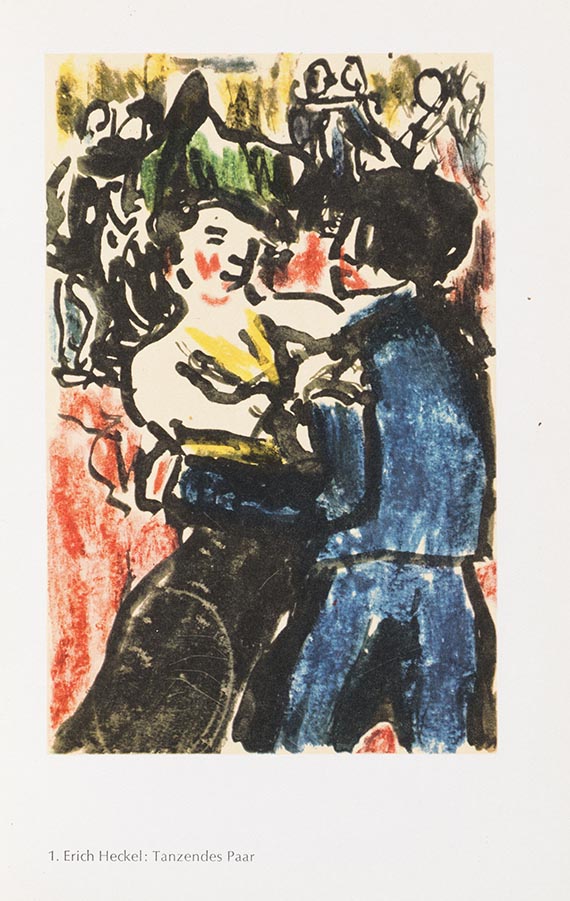 Karl Schmidt-Rottluff - "Maler der Brücke. Farbige Kartengrüße an Rosa Schapire" - Autre image