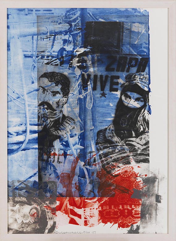 Robert Rauschenberg - Epic - Image du cadre