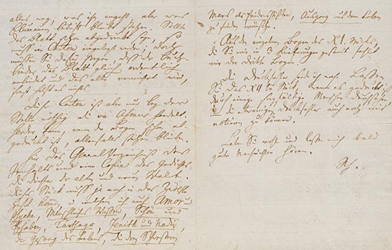 Friedrich Schiller - Brief an Friedrich Cotta - Autre image