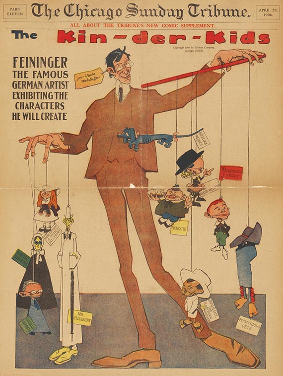 Lyonel Feininger - Sammlung von 33 Comicstrips aus der Chicago Tribune - Autre image