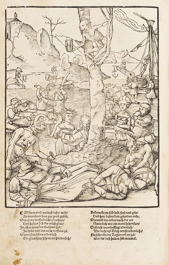  Ibn Butlan - Schachtafelen der Gesuntheyt. Vorgeb.: 2 Werke von Thurneisser - Autre image