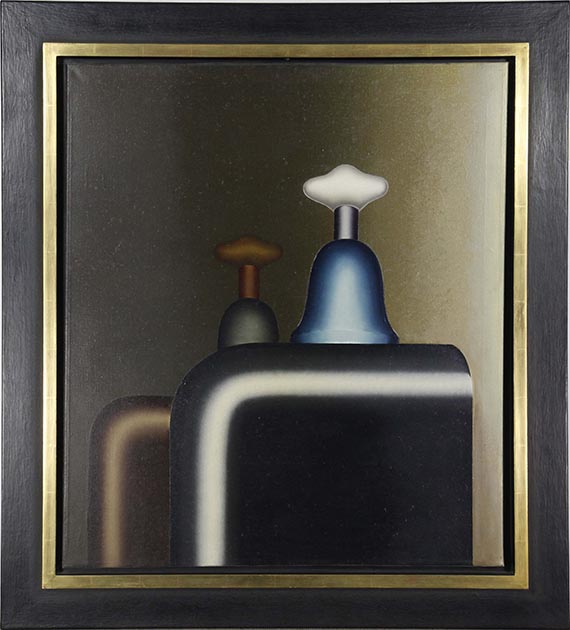 Konrad Klapheck - Die Stunde des Gerichtes - Image du cadre