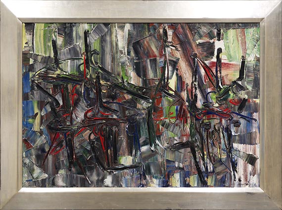 Jean Paul Riopelle - Trapèze - Image du cadre
