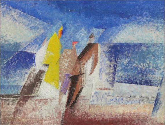 LYONEL FEININGERFigures on the Seash...