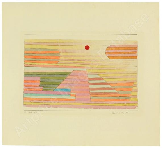 Abend in Aegypten...