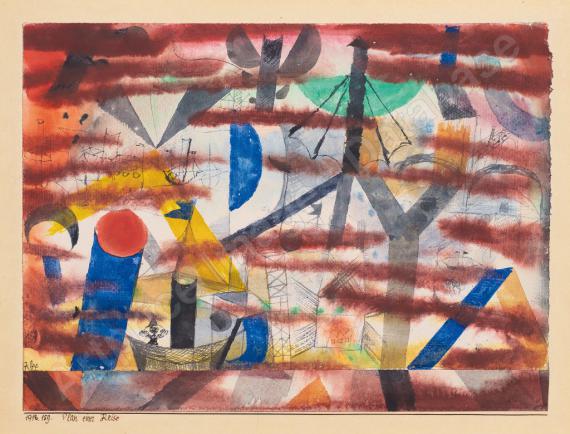 PAUL KLEEPlan einer Reise (19...