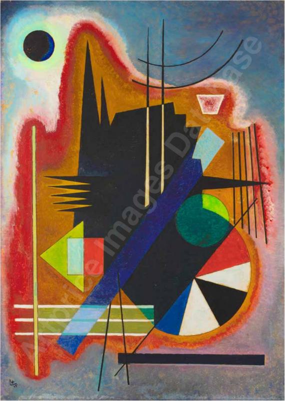 WASSILY KANDINSKY"Einige Spitzen...