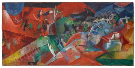 HEINRICH CAMPENDONKLiegender Akt, 1918