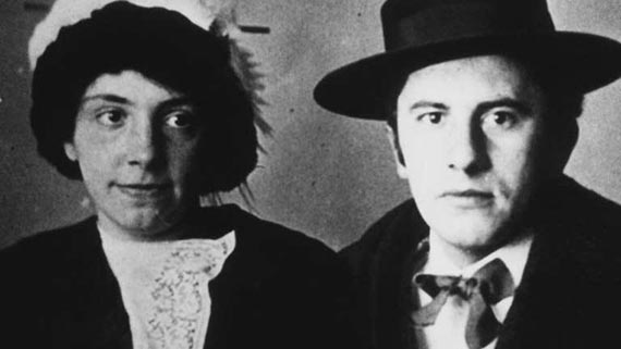 Illustration  for: Wedding picture: Heinrich und Adda Campendonk, June 17, 1913.<br /> © Nachlass Heinrich Campendonk /VG Bild-Kunst, Bonn 2025