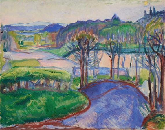 EDVARD MUNCHVarlandskap (Spring ...