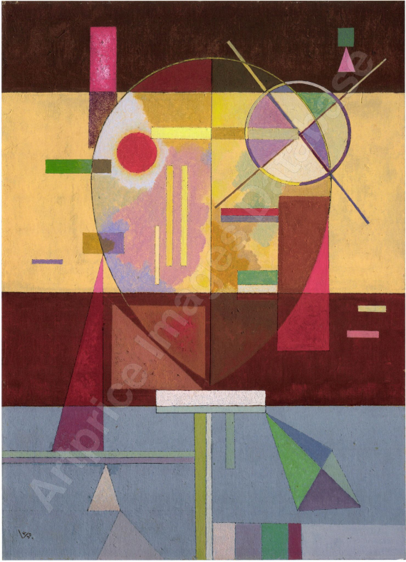 WASSILY KANDINSKYZersetzte Spannung (...