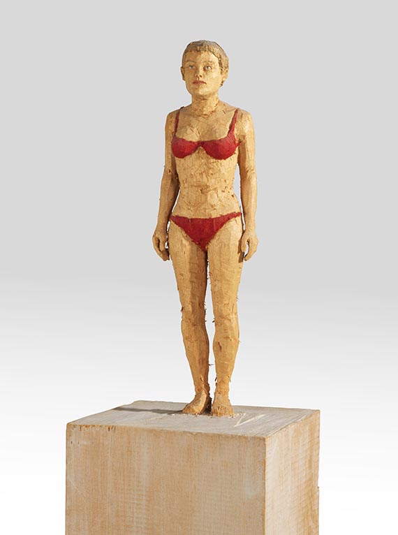 Stephan Balkenhol - Frau in rotem Bikini - Autre image