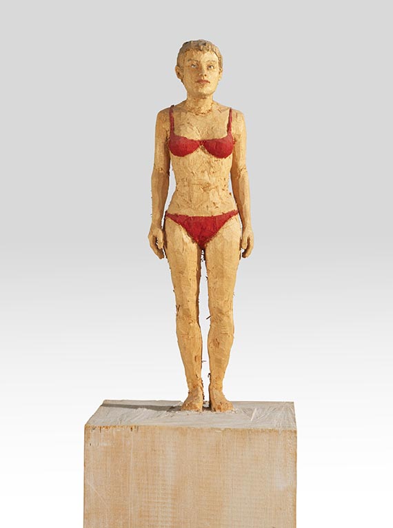Stephan Balkenhol - Frau in rotem Bikini - Autre image