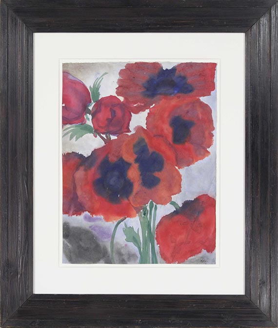 Emil Nolde - Mohnblüten - Image du cadre