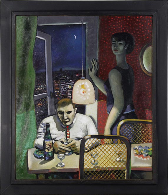 Wolfgang Mattheuer - Nach der Party - Image du cadre