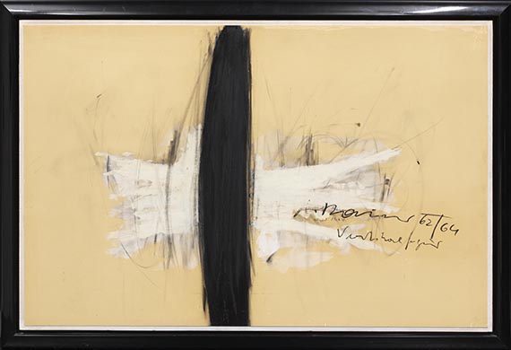 Arnulf Rainer - Vertikalfigur - Image du cadre