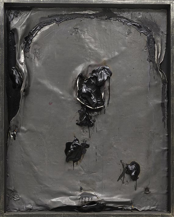 Emil Schumacher - Bleibild B-3/1970 - Image du cadre