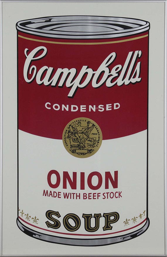 Andy Warhol - Campbell´s Soup I - Image du cadre