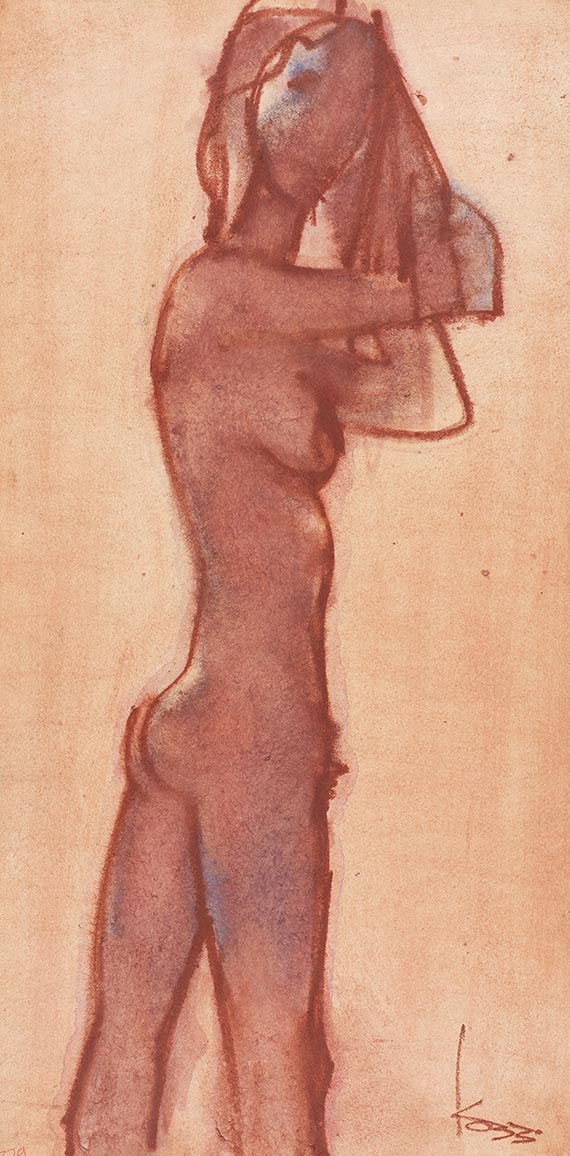 Ludwig Peter Kowalski - Rote nackte Frau