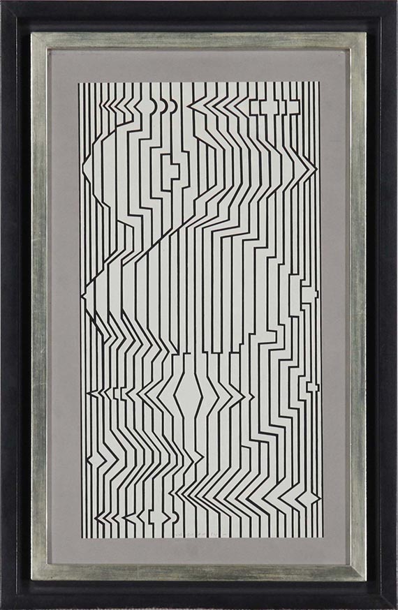 Victor Vasarely - EBI-NOOR-2 - Image du cadre