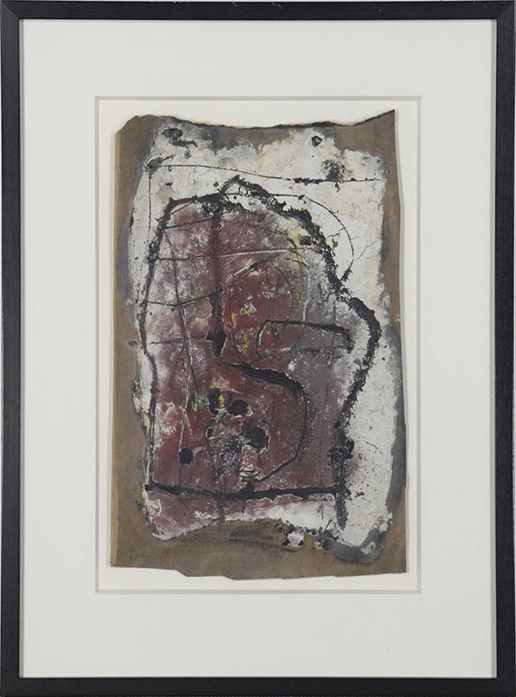 Emil Schumacher - G-67/1958 - Image du cadre