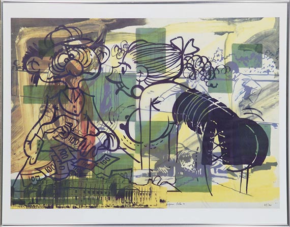 Sigmar Polke - Leave the Lab and enter the Office - Image du cadre