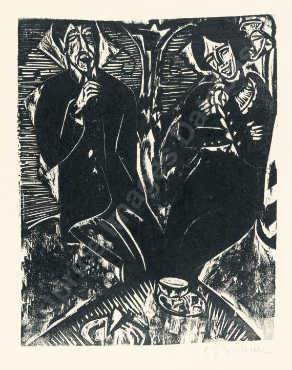 ERNST LUDWIG KIRCHNER"Otto and Maschka Mu...