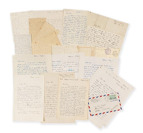 Max Ernst - Sammlung von Briefen und Postkarten