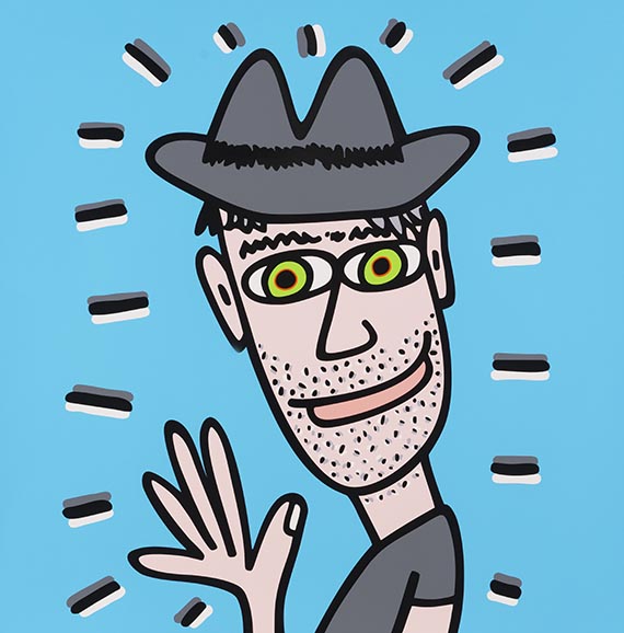 James Rizzi - Icons I, II, III und IV sowie 1 Bl. Beigabe