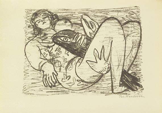 Benno Reifenberg - Max Beckmann. VA signiert