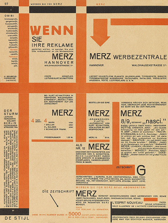 Kurt Schwitters - Merz 11. Typoreklame - Autre image