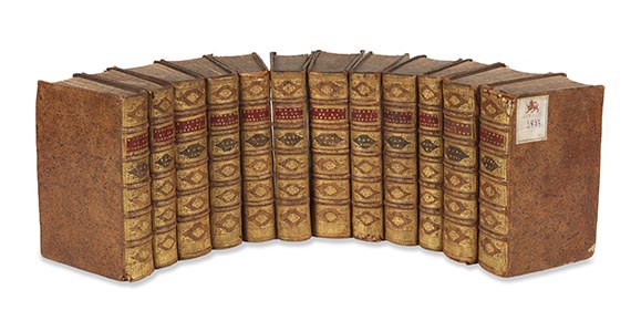 Constantin de Renneville - Recueil des voyages qui ont servi a l'etablissement ... 10 Bände. - Dabei: W. Schouten, Voyages aux Indes Orientales, 2 Bände.