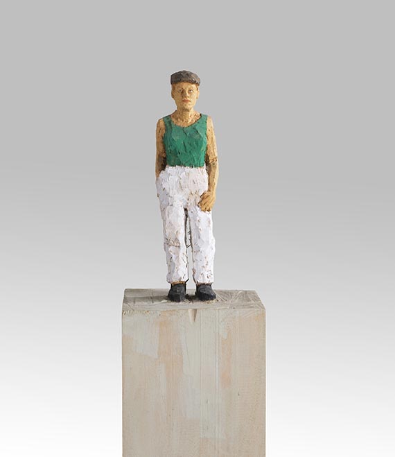 Stephan Balkenhol - Frau mit Hut - Autre image