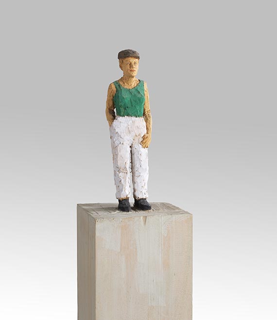 Stephan Balkenhol - Frau mit Hut - Autre image