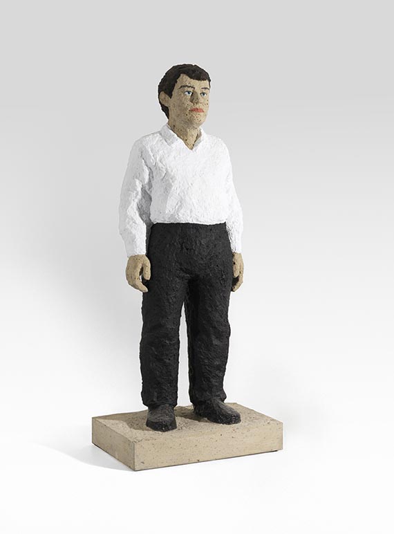 Stephan Balkenhol - Mann mit weißem Hemd - Autre image