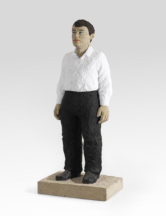 Stephan Balkenhol - Mann mit weißem Hemd - Autre image