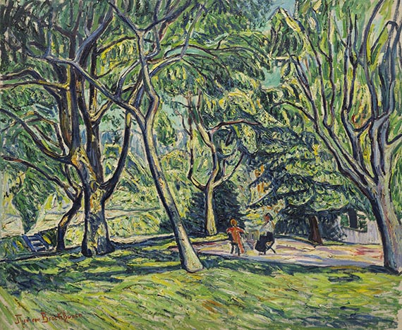 Theo von Brockhusen - Gartenlandschaft