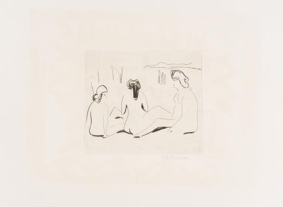 Ernst Ludwig Kirchner - V. Jahresmappe der Künstlergruppe "Brücke" - Autre image