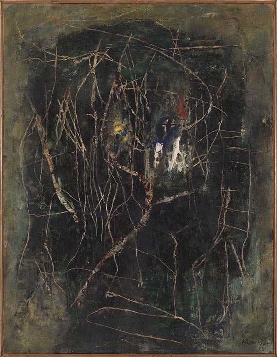 Emil Schumacher - Verni Mou - Image du cadre