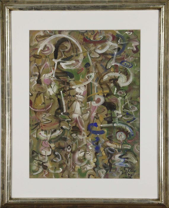 Mark Tobey - Tropicalism - Image du cadre