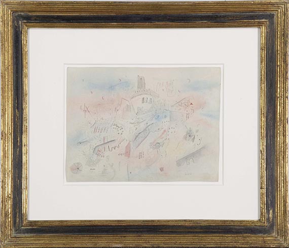  Wols - Ohne Titel (Stadtlandschaft) - Image du cadre