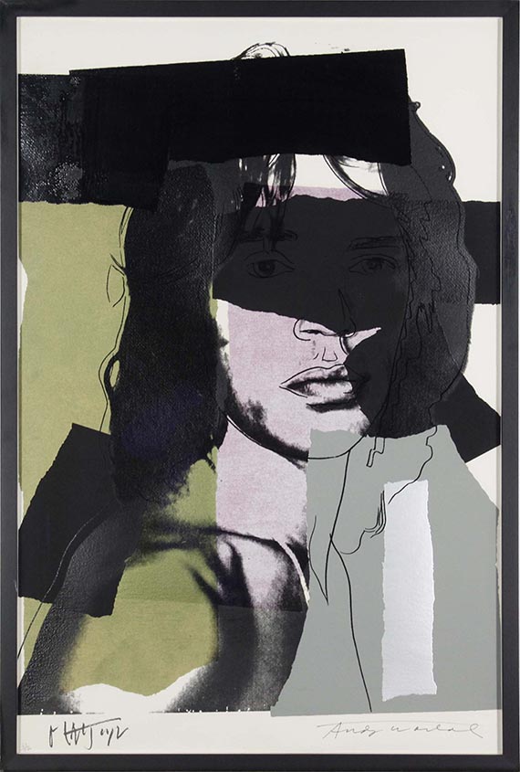 Andy Warhol - Mick Jagger - Image du cadre